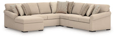 LadyMae Sectional with Chaise - Clarks Hardware - Iowa