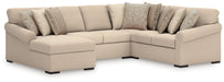 LadyMae Sectional with Chaise - Clarks Hardware - Iowa