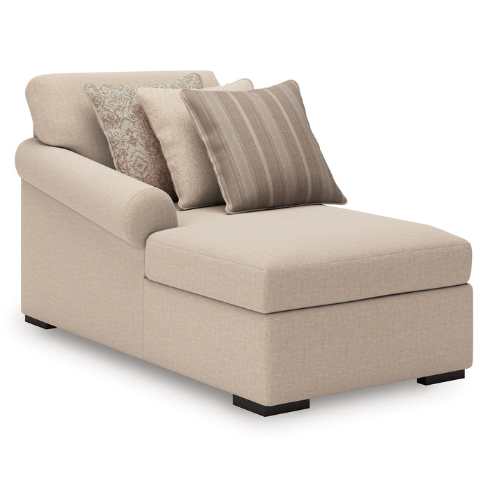 LadyMae Sectional with Chaise - Clarks Hardware - Iowa