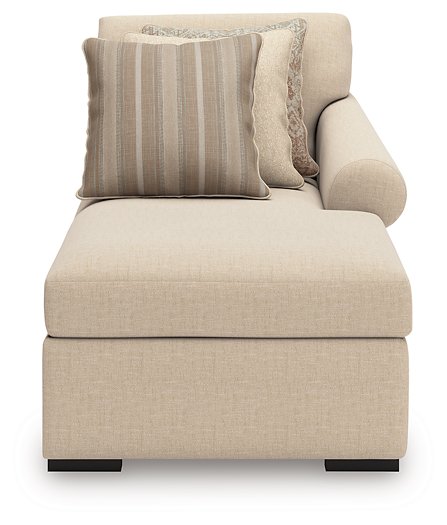 LadyMae Sectional with Chaise - Clarks Hardware - Iowa