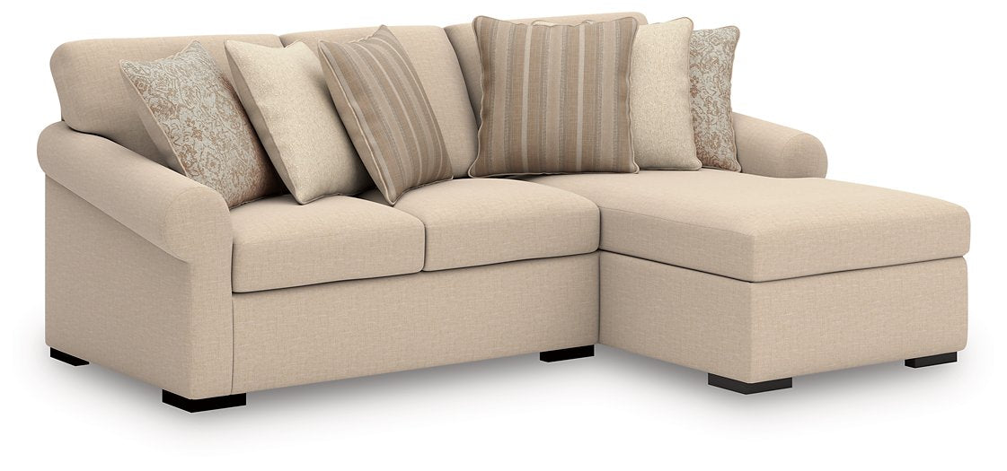 LadyMae Sectional with Chaise - Clarks Hardware - Iowa