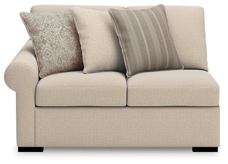 LadyMae Sectional with Chaise - Clarks Hardware - Iowa