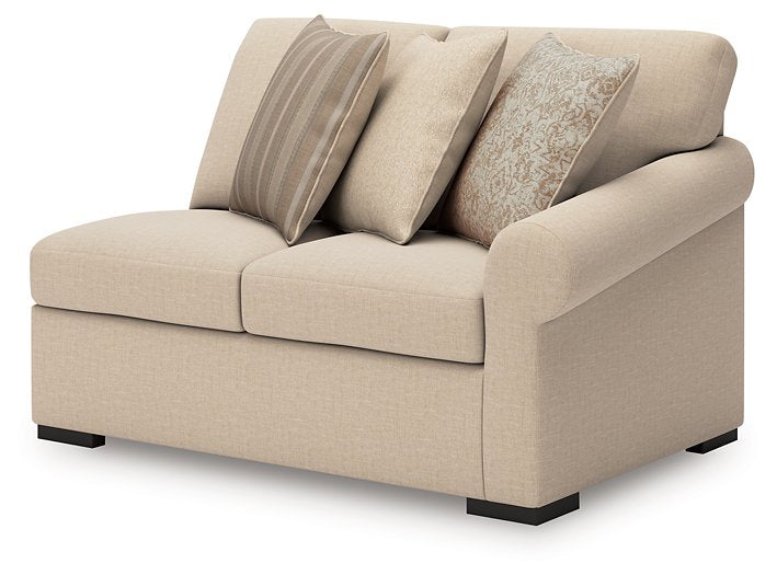 LadyMae Sectional with Chaise - Clarks Hardware - Iowa