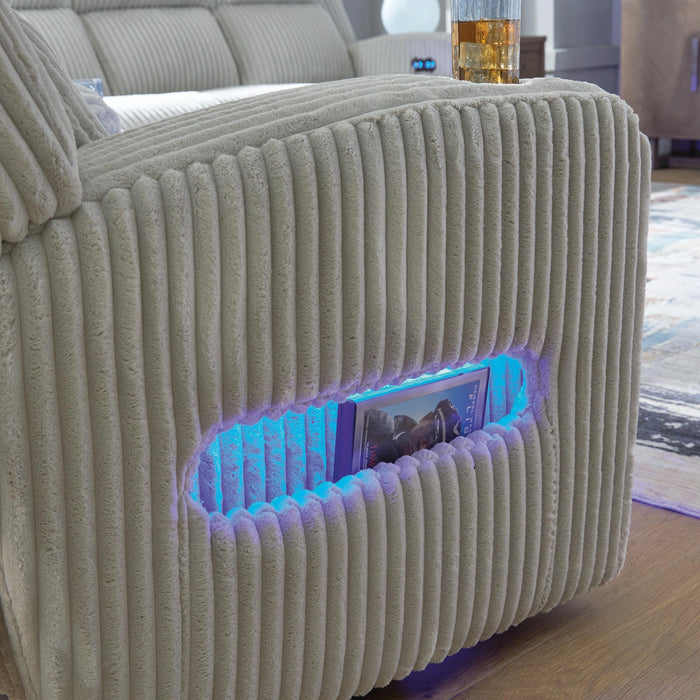 TwinBrooke Power Reclining Loveseat with Console