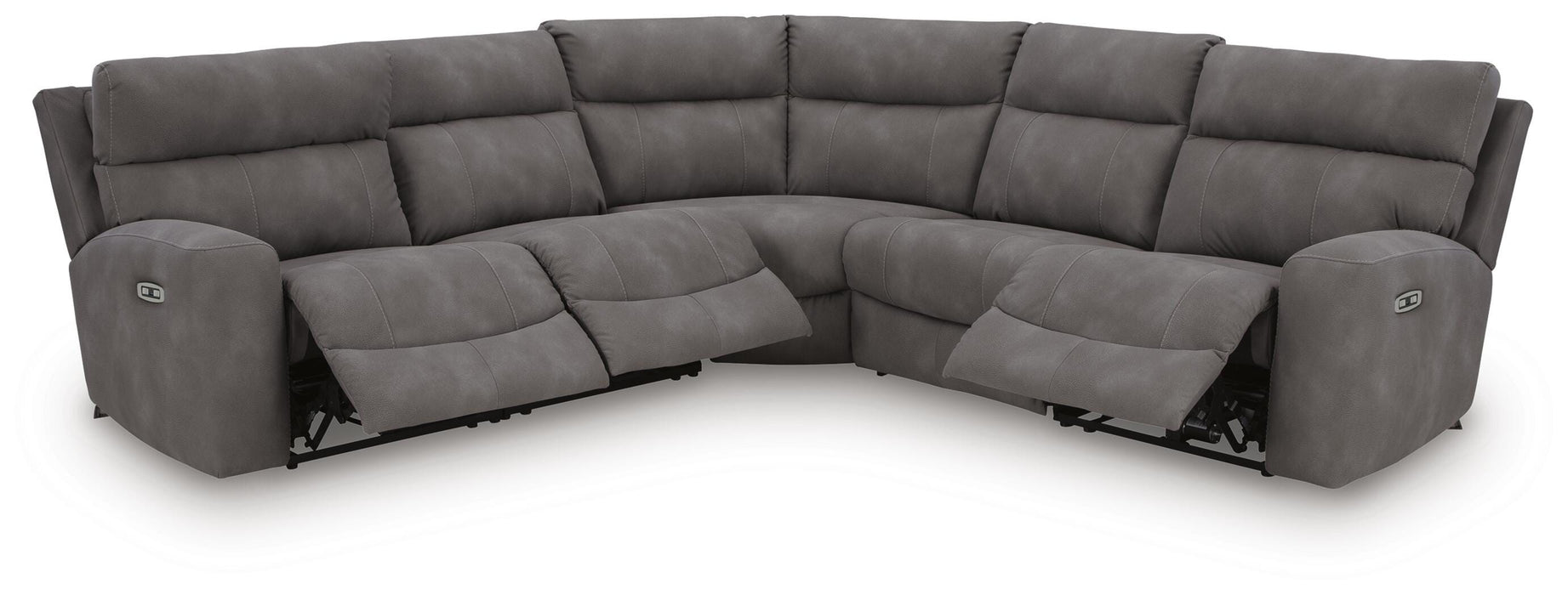 Next-Gen DuraPella Power Reclining Sectional - Clarks Hardware - Iowa