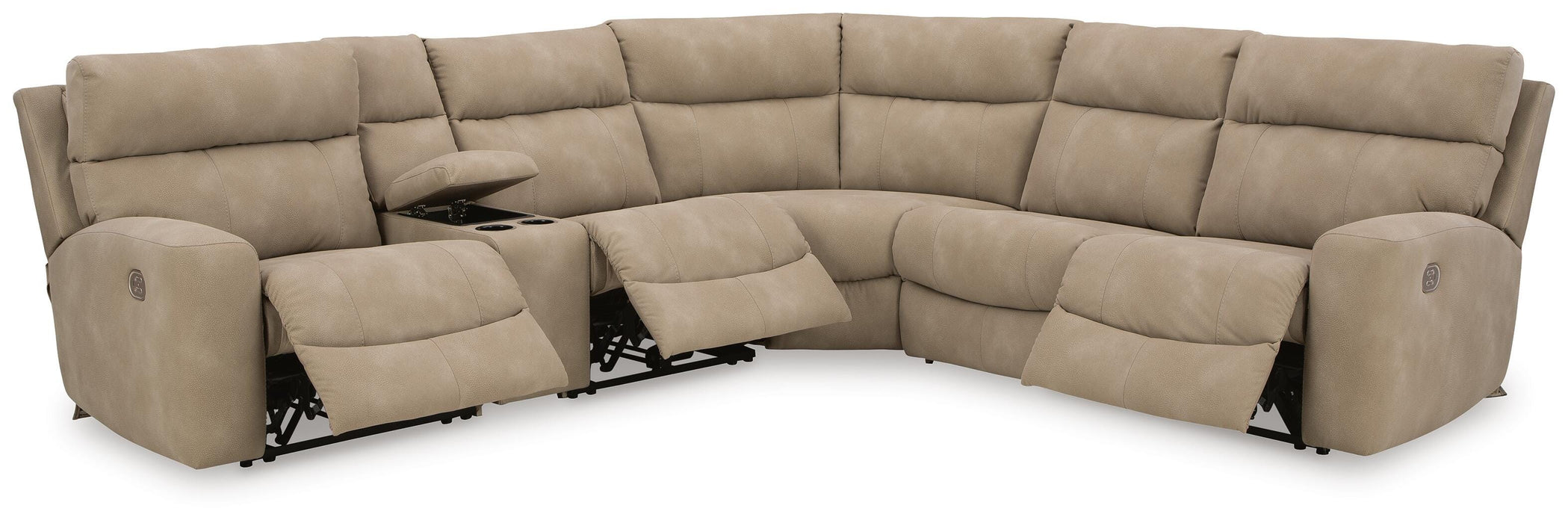 Next-Gen DuraPella Power Reclining Sectional - Clarks Hardware - Iowa