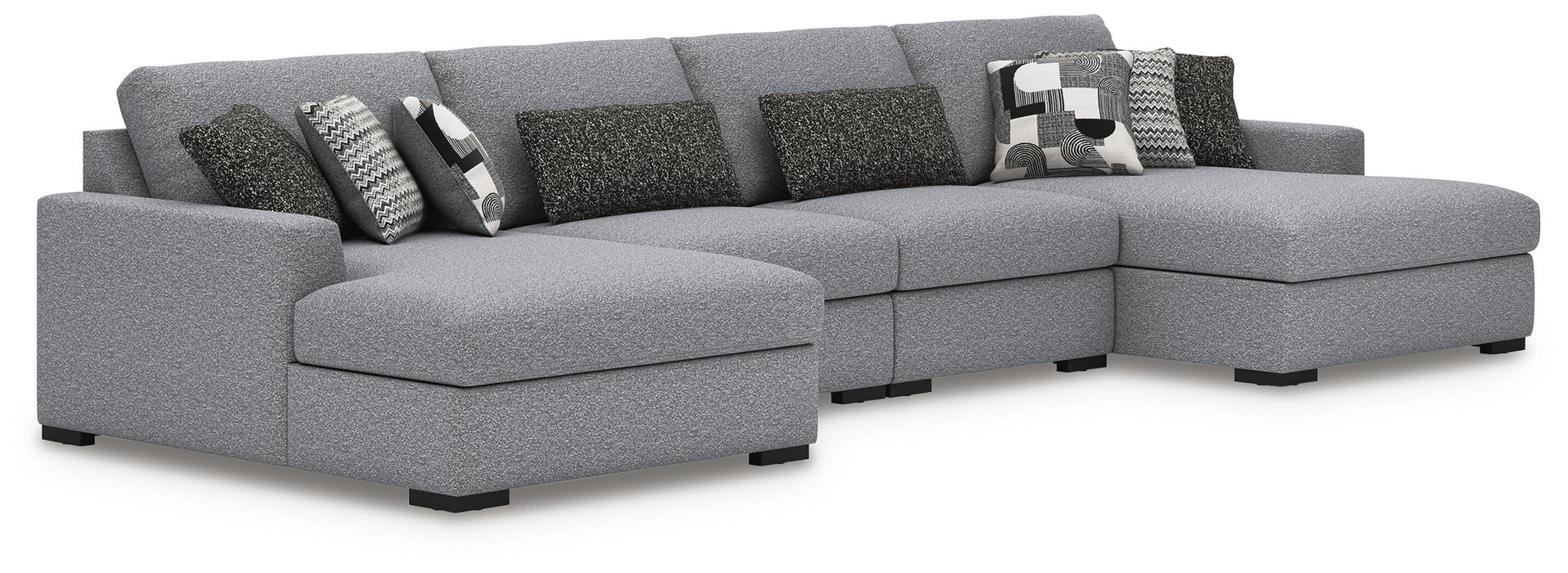 Bealton Sectional with Double Chaise - Clarks Hardware - Iowa
