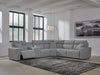 Modmax Reclining Sectional with Console - Clarks Hardware - Iowa