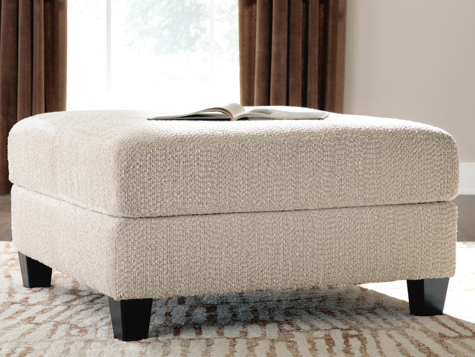 Steelwater Retreat Oversized Accent Ottoman - Clarks Hardware - Iowa