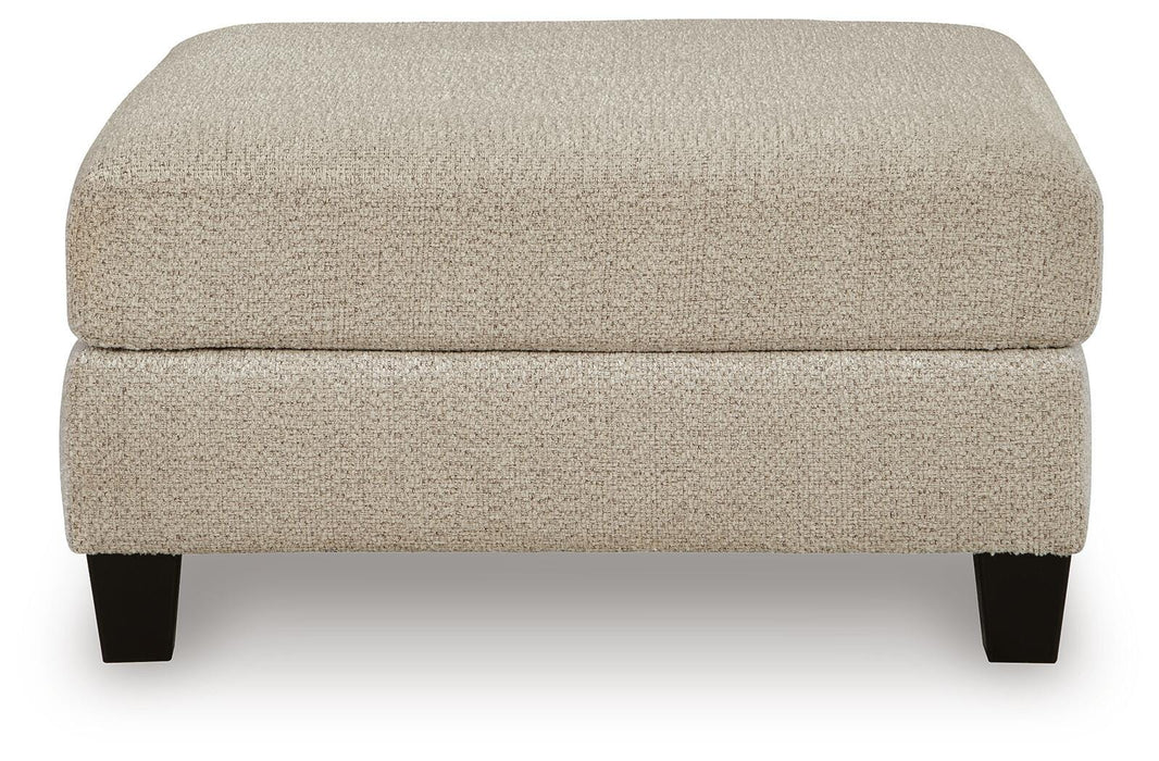 Steelwater Retreat Oversized Accent Ottoman - Clarks Hardware - Iowa