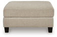Steelwater Retreat Oversized Accent Ottoman - Clarks Hardware - Iowa