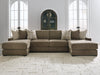 Camellia-Court Double Chaise Sectional - Clarks Hardware - Iowa