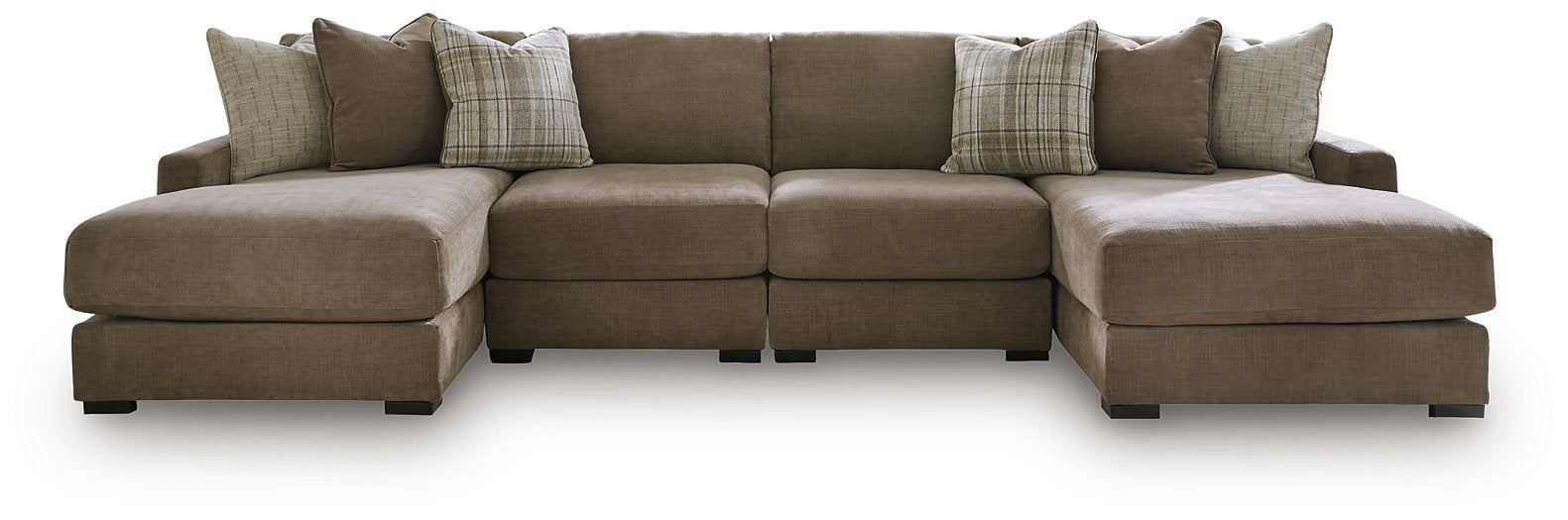 Camellia-Court Double Chaise Sectional - Clarks Hardware - Iowa