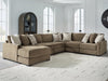 Camellia-Court Sectional with Chaise - Clarks Hardware - Iowa
