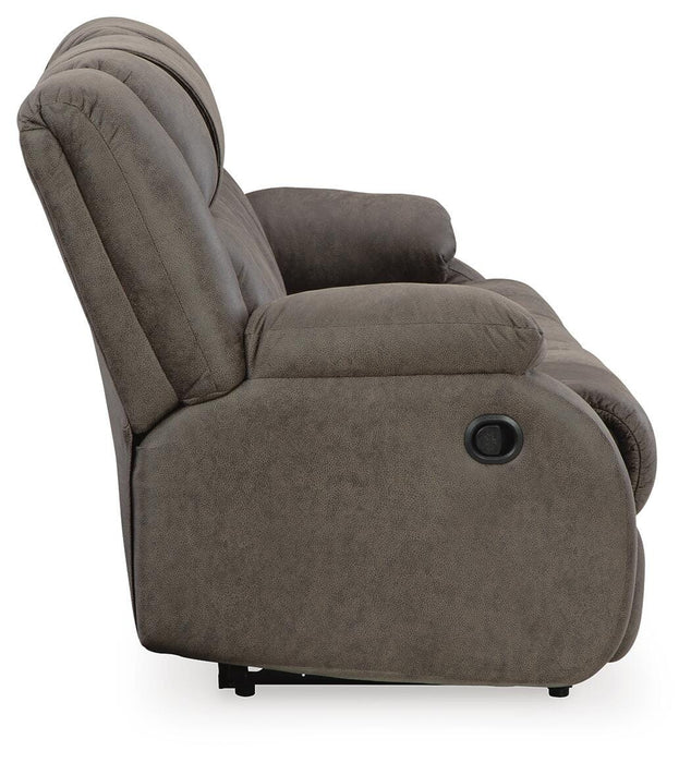 First Base Reclining Sofa - Clarks Hardware - Iowa