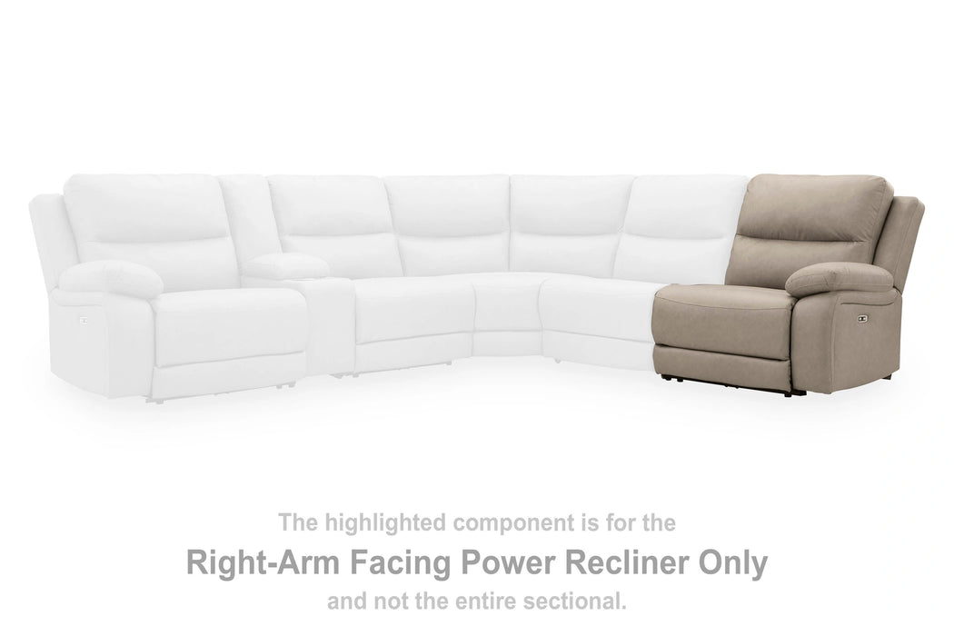 Brannigan Reclining Sectional with Storage Consoles