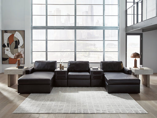 Modmax II Double Chaise Sectional with Audio Consoles - Clarks Hardware - Iowa