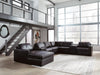 Modmax II Sectional with Chaise and Storage Consoles - Clarks Hardware - Iowa