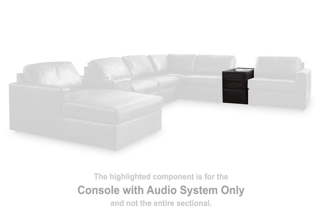 Modmax II Double Chaise Sectional with Audio Consoles - Clarks Hardware - Iowa