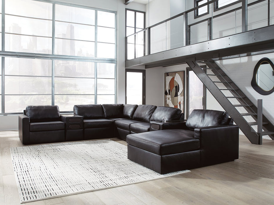 Modmax II Sectional with Chaise and Audio Consoles - Clarks Hardware - Iowa