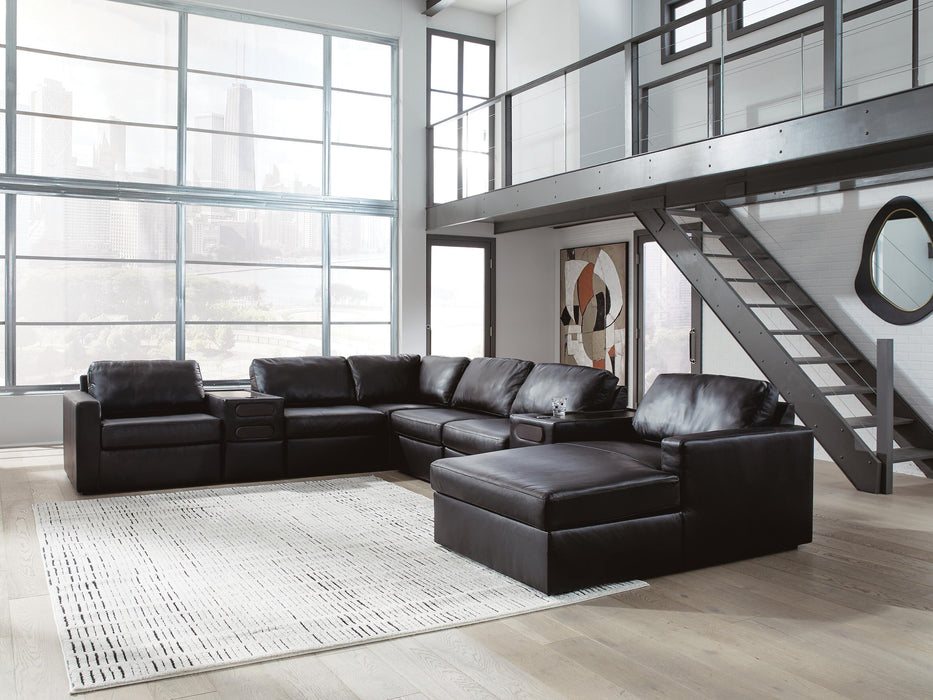 Modmax II Sectional with Chaise and Audio Consoles - Clarks Hardware - Iowa