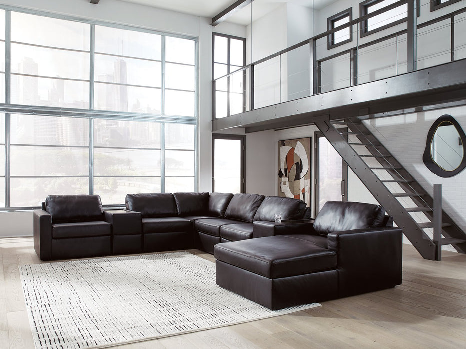 Modmax II Sectional with Chaise and Storage Consoles - Clarks Hardware - Iowa