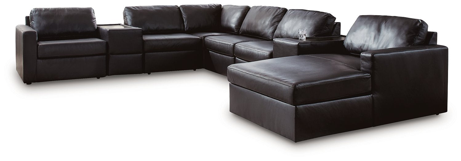 Modmax II Sectional with Chaise and Storage Consoles - Clarks Hardware - Iowa
