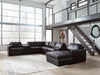 Modmax II Sectional with Chaise and Storage Consoles - Clarks Hardware - Iowa