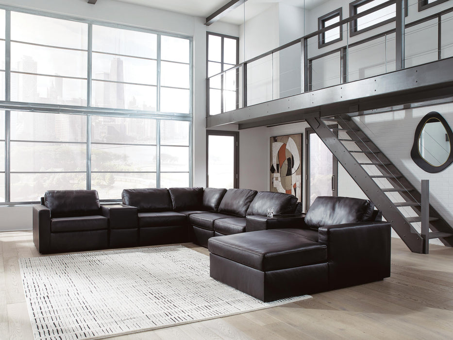 Modmax II Sectional with Chaise and Storage Consoles - Clarks Hardware - Iowa