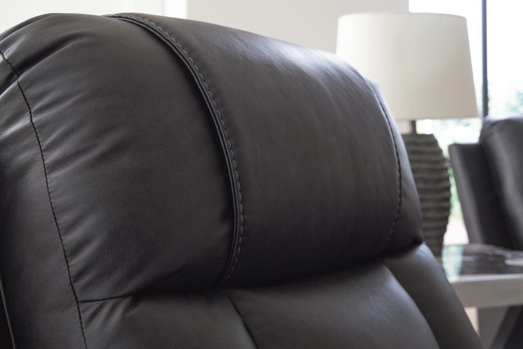 Mackmenville Reclining Loveseat with Console - Clarks Hardware - Iowa