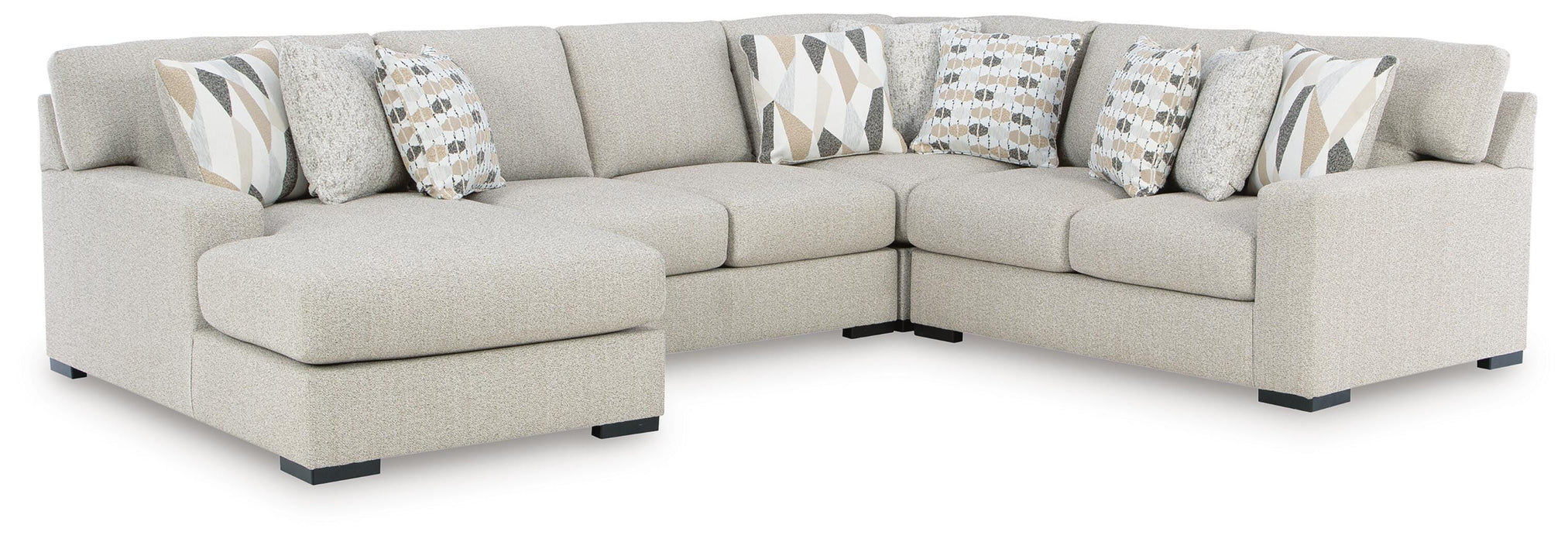 Laurelgrove Sectional with Chaise - Clarks Hardware - Iowa