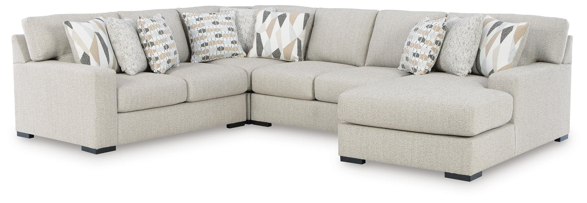 Laurelgrove Sectional with Chaise - Clarks Hardware - Iowa