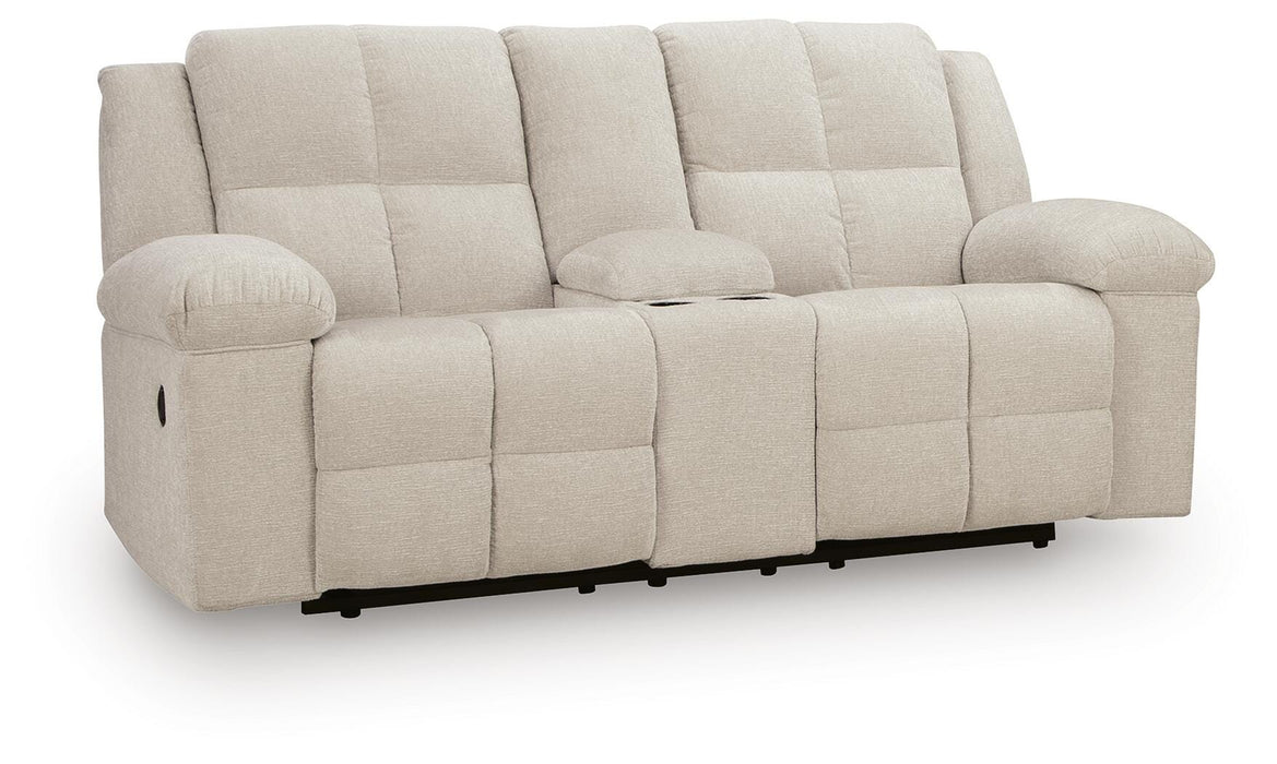 Orlen Reclining Loveseat with Console - Clarks Hardware - Iowa