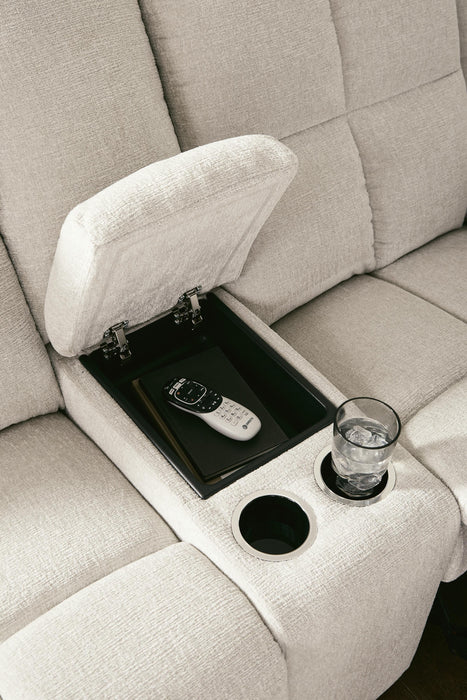 Orlen Reclining Loveseat with Console - Clarks Hardware - Iowa