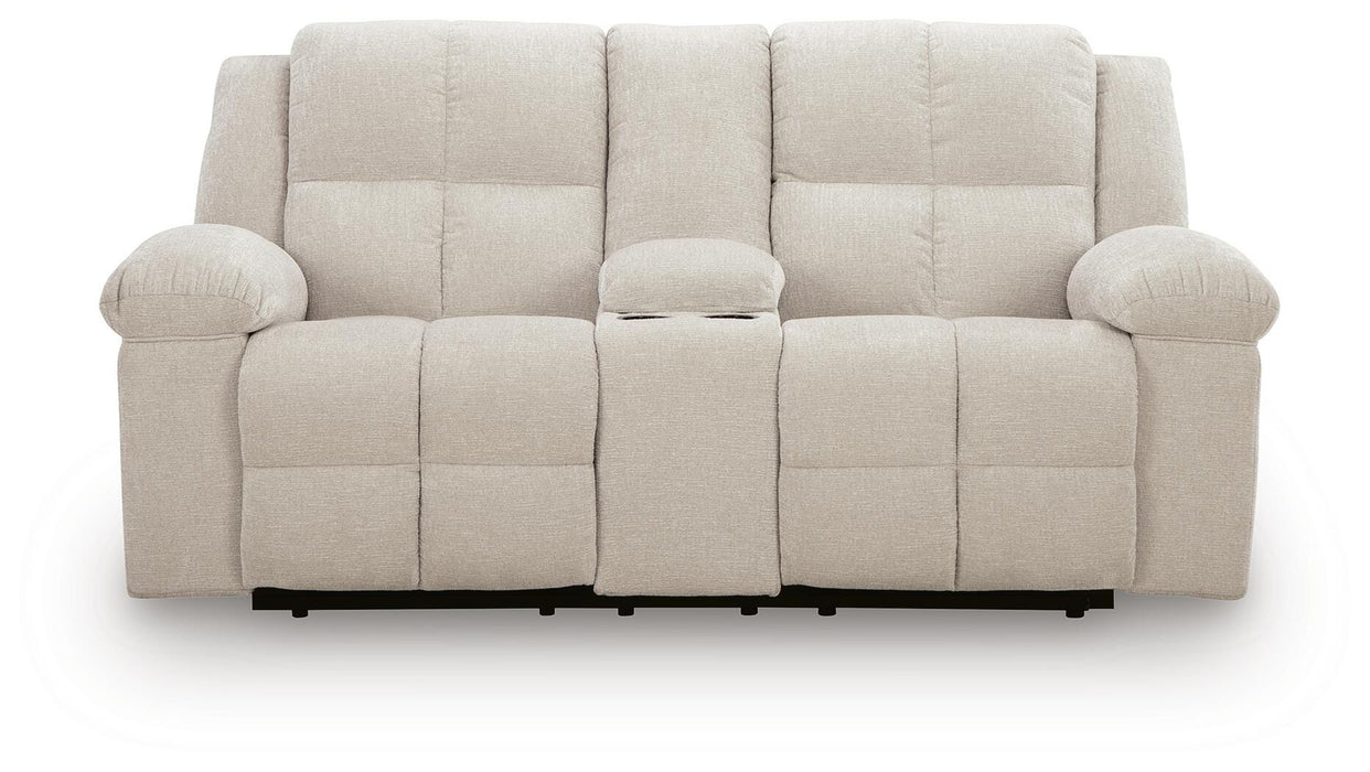 Orlen Reclining Loveseat with Console - Clarks Hardware - Iowa