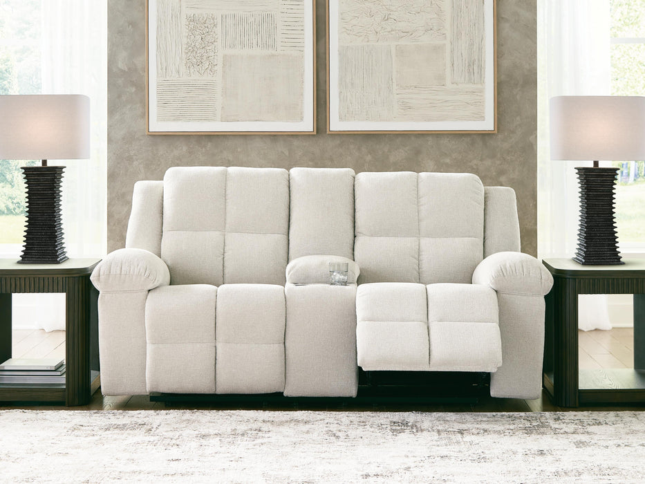 Orlen Reclining Loveseat with Console - Clarks Hardware - Iowa