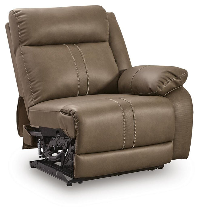 Max-Media Power Sectional Reclining Sofa