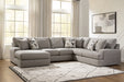 Lindon Sectional with Chaise - Clarks Hardware - Iowa