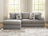 Lindon Sectional with Chaise - Clarks Hardware - Iowa