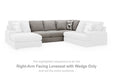 Lindon Sectional with Chaise - Clarks Hardware - Iowa