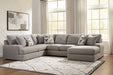 Lindon Sectional with Chaise - Clarks Hardware - Iowa