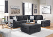 Altari Sleeper Sectional with Chaise - Clarks Hardware - Iowa