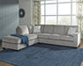 Altari Sleeper Sectional with Chaise - Clarks Hardware - Iowa