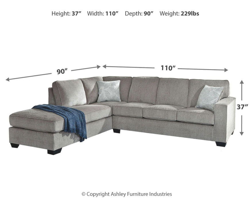 Altari Sectional with Chaise - Clarks Hardware - Iowa