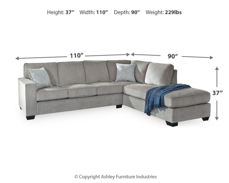 Altari Sectional with Chaise - Clarks Hardware - Iowa