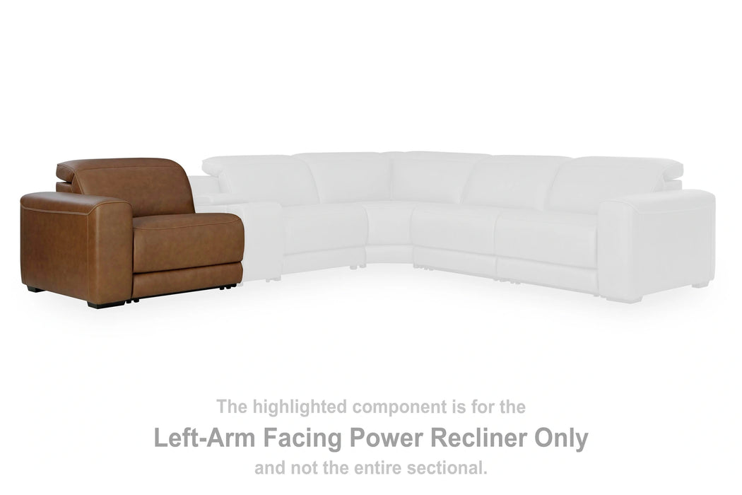 Rally-Up Power Reclining Sectional Loveseat