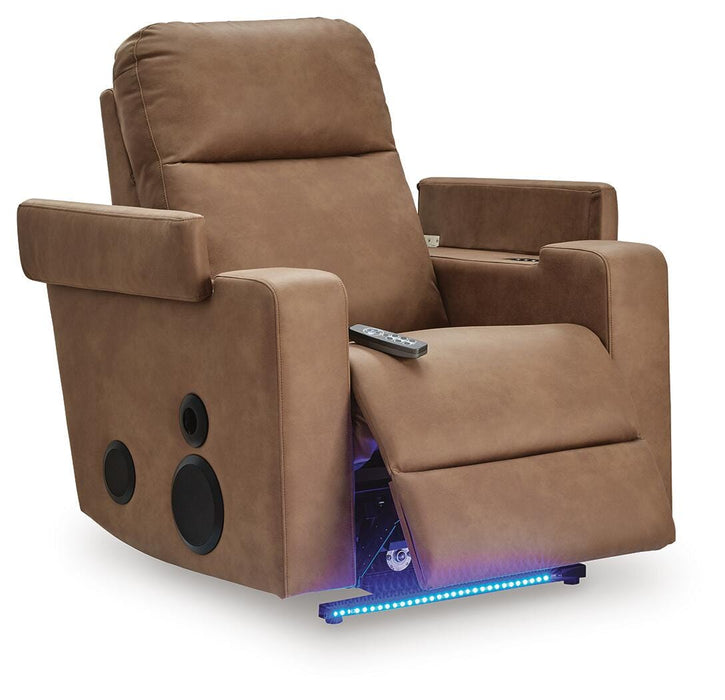 Flinlock Power Glider Recliner with Audio System