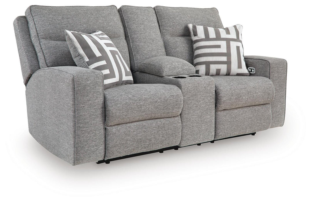 Biscoe Power Reclining Loveseat - Clarks Hardware - Iowa