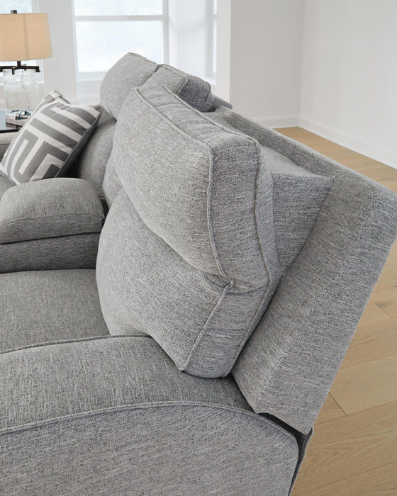 Biscoe Power Reclining Loveseat - Clarks Hardware - Iowa