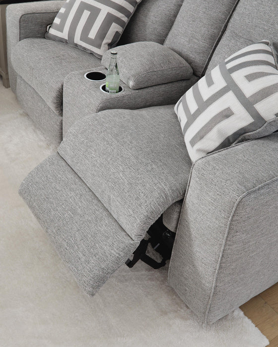 Biscoe Power Reclining Loveseat - Clarks Hardware - Iowa